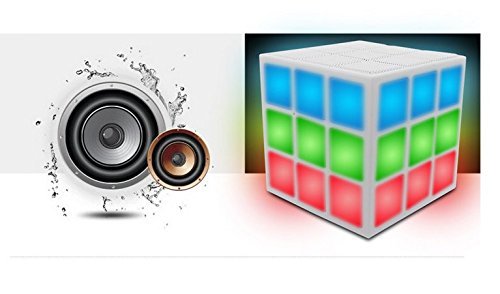 Jieslink New Version 4 Surface Led Light Cube Bluetooth Speaker Mini Sport Wireless Bluetooth Speaker N8