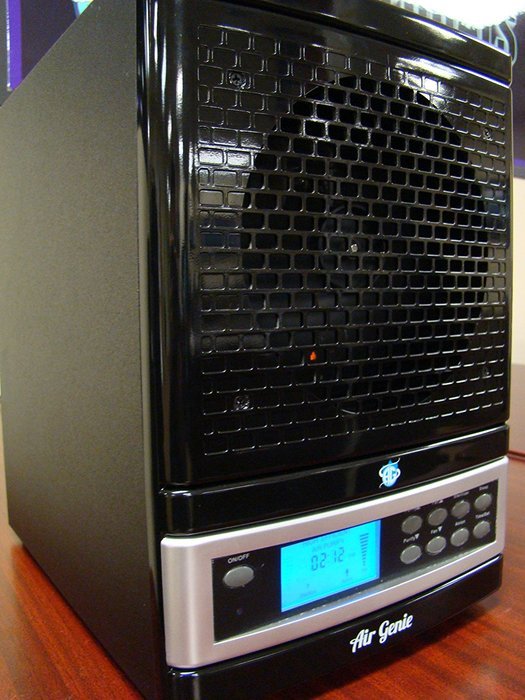 The Original Ionic "Air Genie" Ozone Purifier | Lifetime Warranty (Black)
