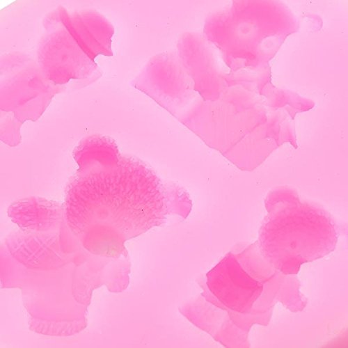 Silicone Winnie Fondant Cake Cupcake Mold DIY Chocolate Mold N4