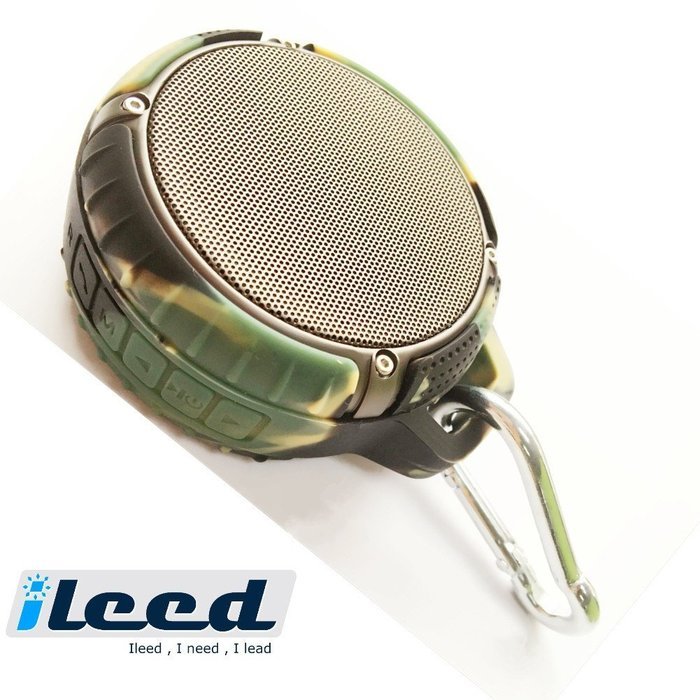 Bluetooth 4.0 Portable Wireless Speaker,ILeed IPX7 Waterproof Bluetooth Shower Speakers with 8 Hour Rechargeable... N7