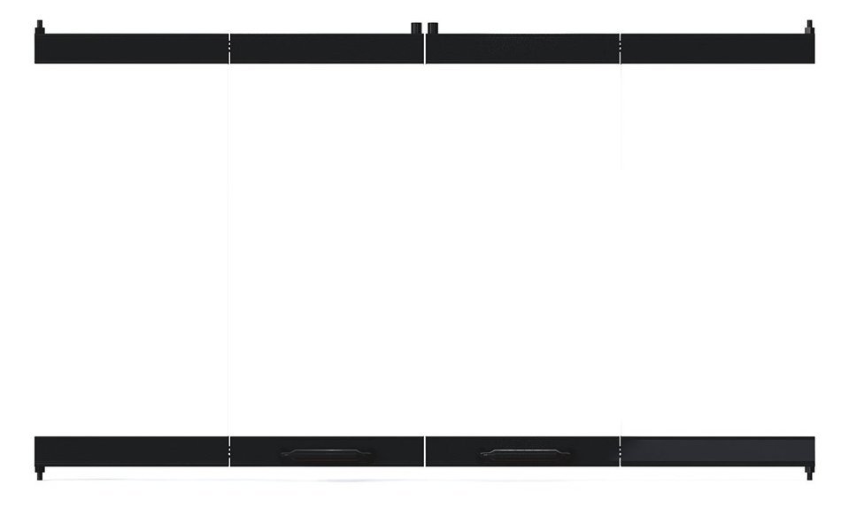 42" Fireplace Glass Door Set To Fit Heatilator Unit N11