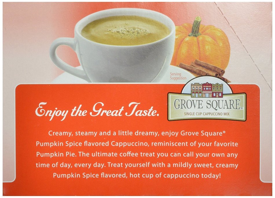 Grove Square Cappuccino, French Vanilla, 24 Count Single Serve Cups N59