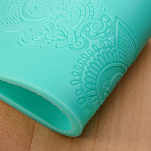 "dipshop Lace Silicone Fondant Mold Cake Decorating Mould Gumpaste Sugarpaste Mold FDA LFGB 960390" shopping N4