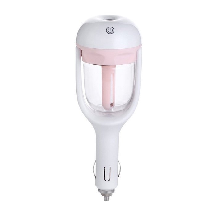 Shensee Unique Auto Mini Car Humidifier Air Purifier Freshener Travel Car Portable (Pink) N3