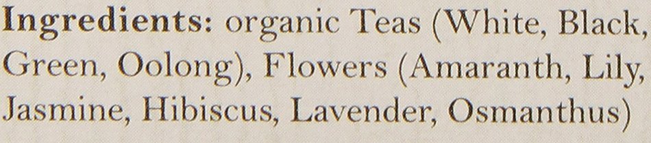 Numi Organic Tea Enchanted Blossoms Refill, Flowering Tea Variety Pack, 1.41 Ounce N11