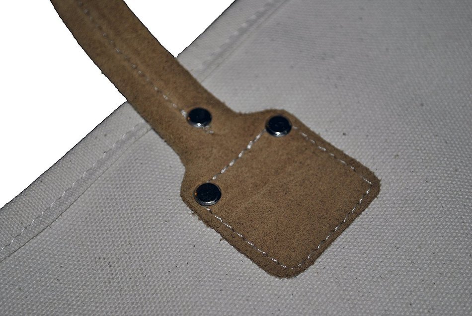 Custom LeatherCraft C390 Canvas Log Carrier N3