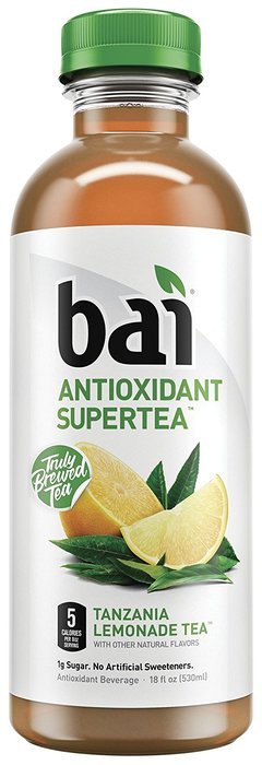 Bai Supertea Variety Pack, Antioxidant Infused Beverage, 18 Ounce (Pack of 12) N8