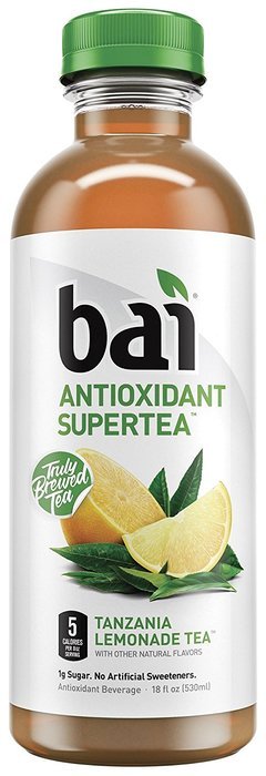 Bai Supertea Variety Pack, Antioxidant Infused Beverage, 18 Ounce (Pack of 12) N10