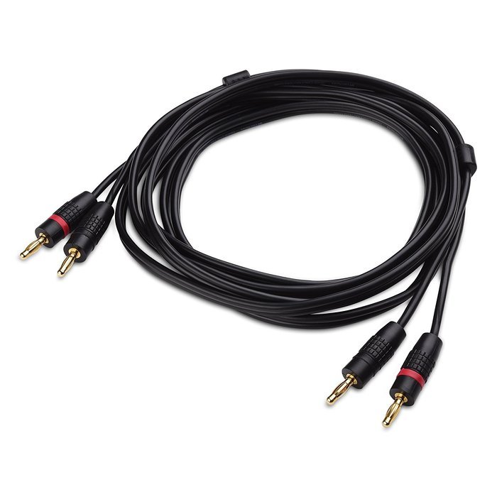 Cable Matters 12 AWG Speaker Cable with Gold Plated Banana Plug Connectors 6 Feet N5