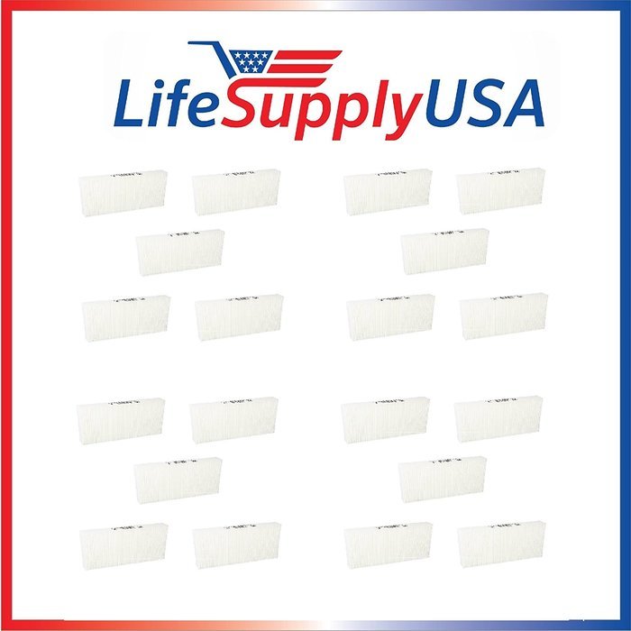 20-pack True HEPA Replacement Filter for Honeywell HRF-R2 fits Models: HPA-090 Series, HPA-100 Series, HPA200...