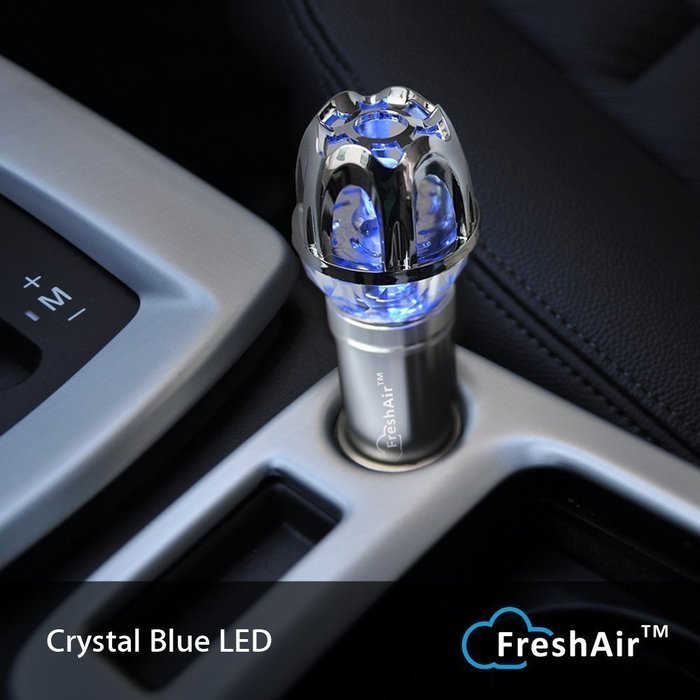 Car Air Purifier, Ionizer, Car Air Freshener, Ionic Air Purifier (2017 New Edition) - Removes Pollen, Smoke, Bad... N3
