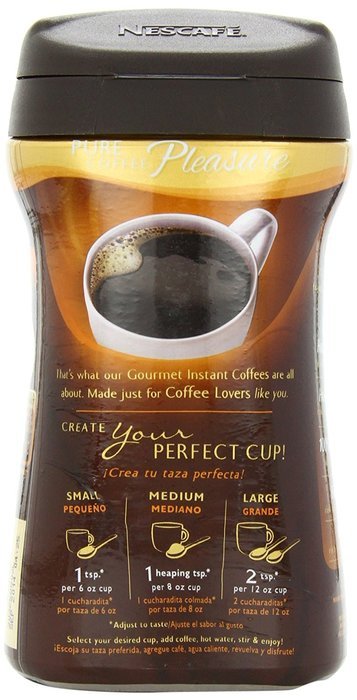 Nescafe Taster's Choice French Roast Instant Coffee, 7-Ounce Canisters (Pack of 3) N2