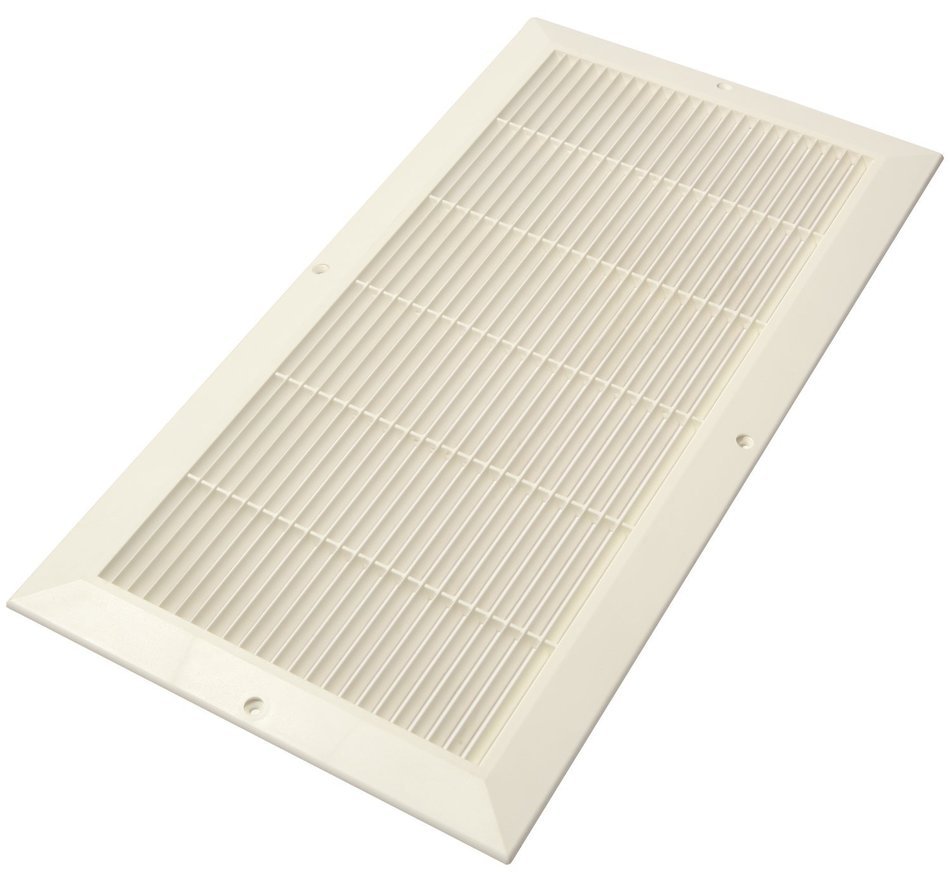 Decor Grates PL820-WH 8-Inch by 20-Inch Cold Air Return, White