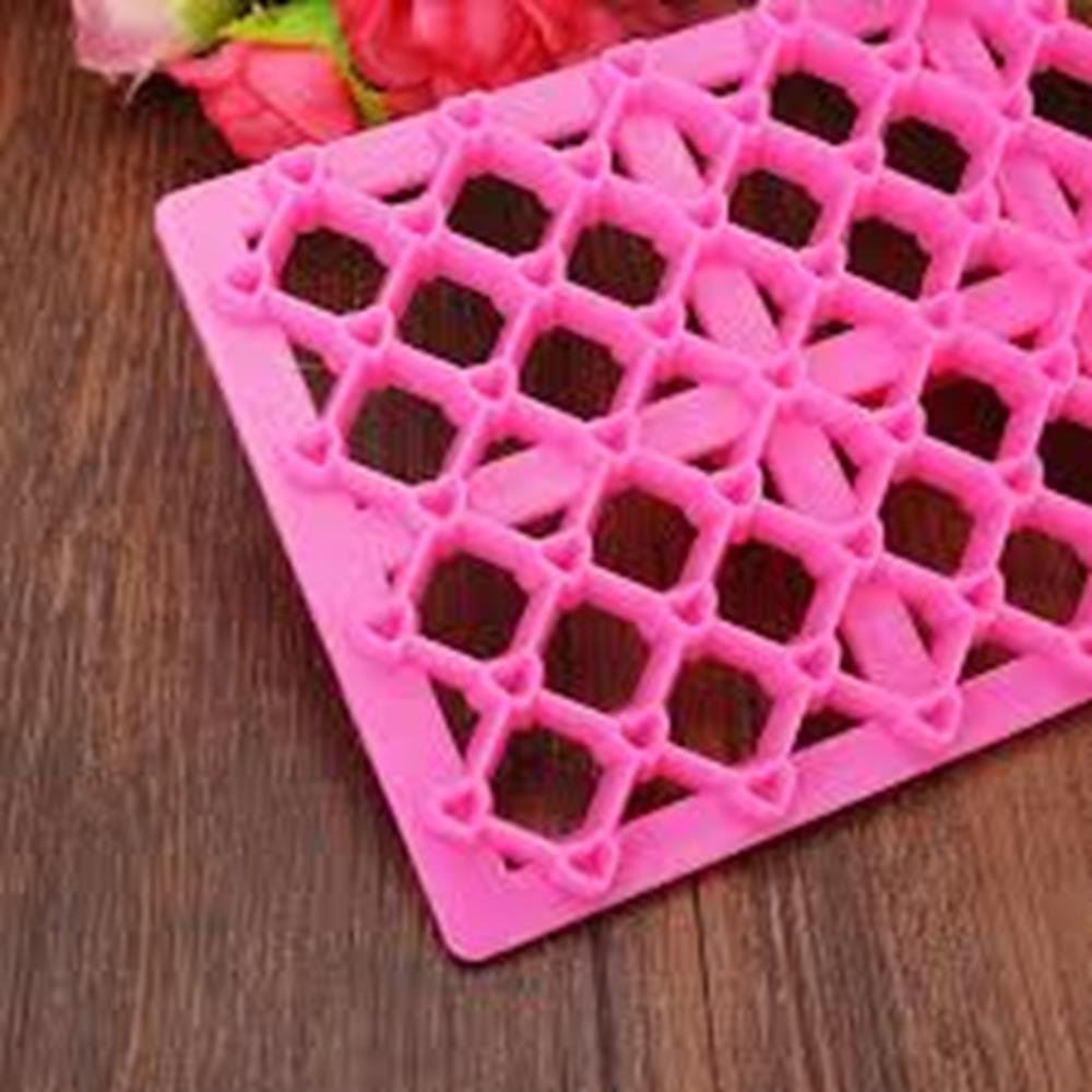 Cake Cookie Cutters Plastic Heart Shape Embosser Mold Cookies Cutter