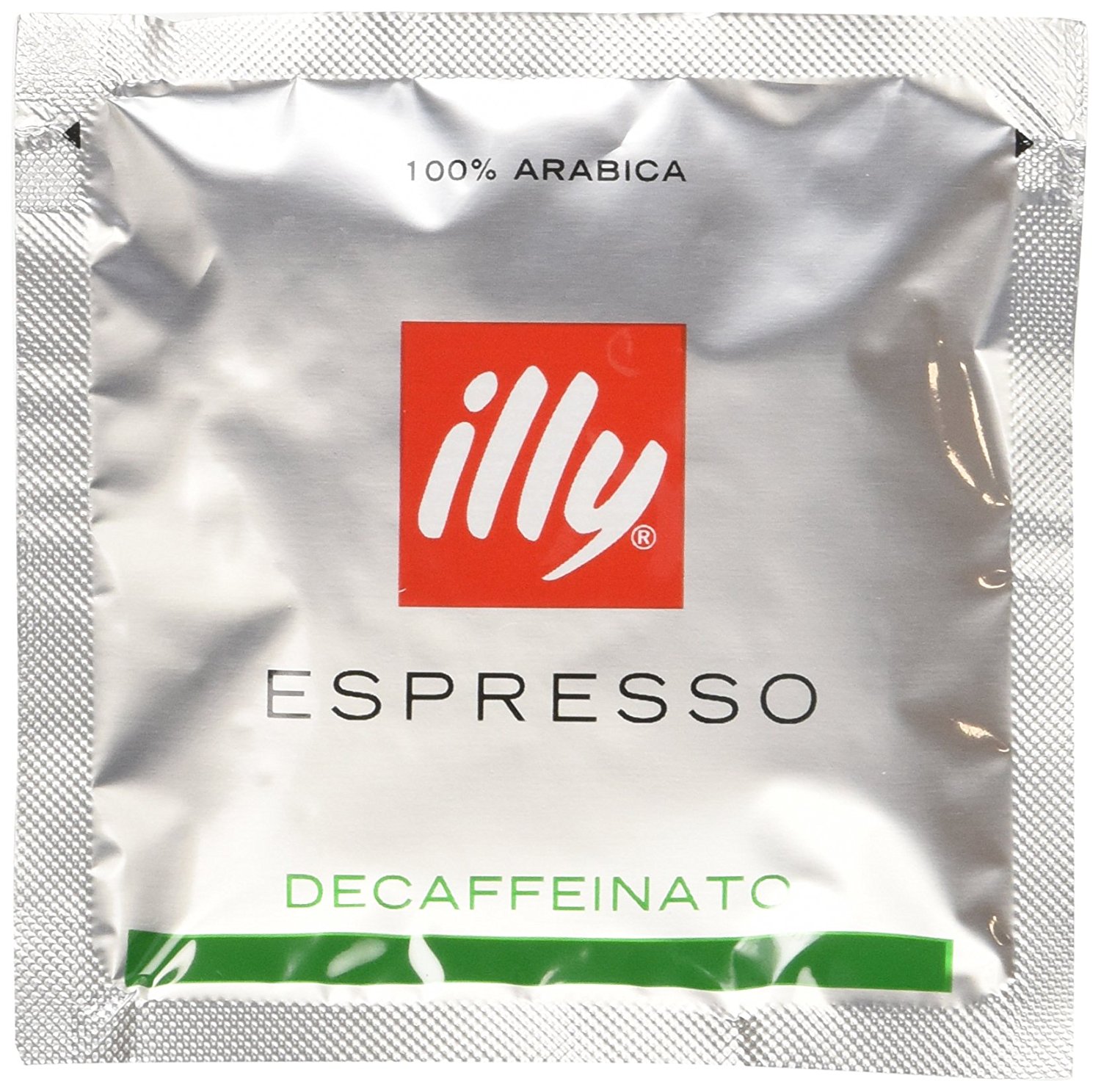 Illy Caffe Espresso Pods (Decaffeinated, Green Band) 18 Count Box N2 ...