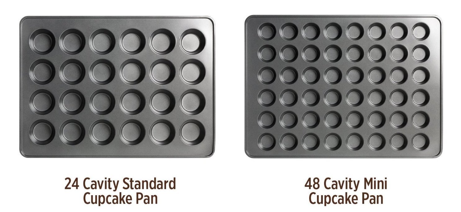 Wilton Perfect Results Premium Non Stick Bakeware Mega Cupcake Bakeware ...