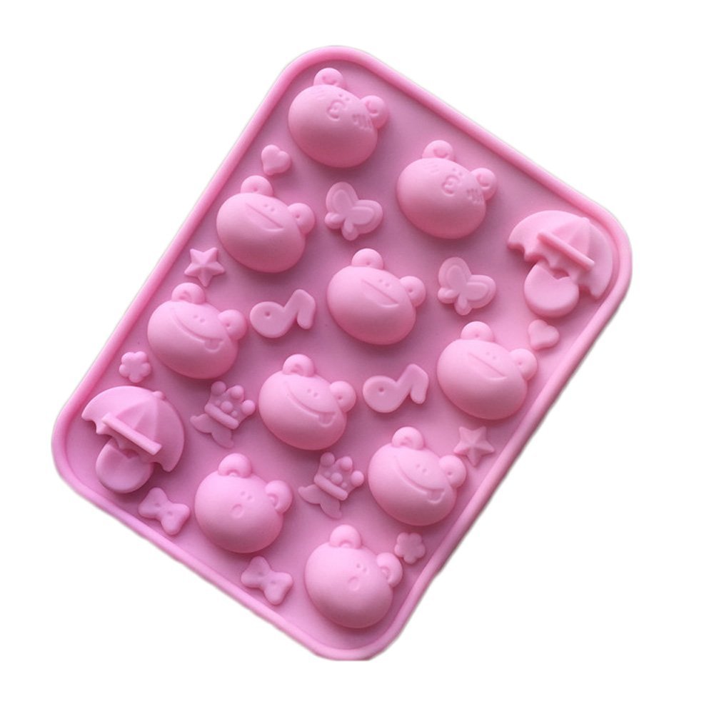 JLHua Emoji Emotion Cake Mold Smiley Chocolate Candy Baking Mould Big ...