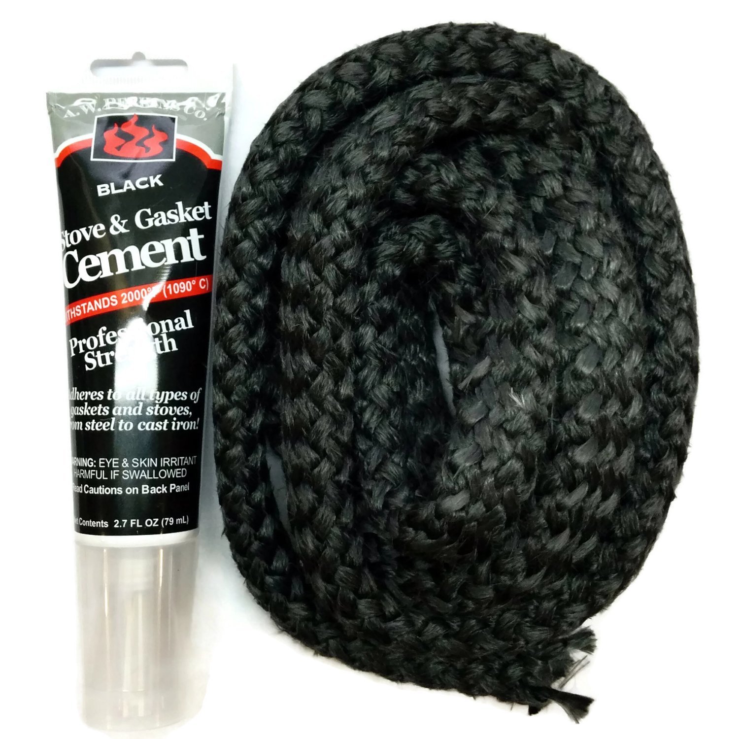 Midwest Hearth Wood Stove Replacement Gasket Kit for Woodburning Stoves