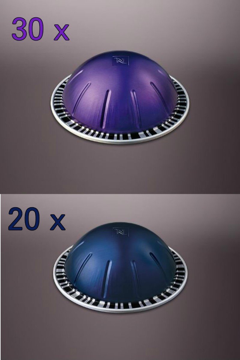 50 NESPRESSO VERTUOLINE ESPRESSO CAPSULES**DIAVOLITTO & ALTISSIO BEST