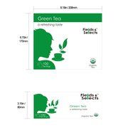 Fields &amp; Selects Earl Grey Organic Tea Bags 100 Count N41
