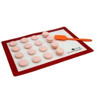 RuiLing Premium 2 - Pack Silicone Baking Mat With One Silicone Spatula Reusable Nonstick Heat Resistant Healthy... N3