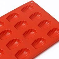 20 Cavity Silicone Shell Cake Pan Chocolate Mold Cookies Baking Mould shopping N5