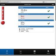 La Crosse Alerts Mobile 926-25104-WGB Wireless Monitor System Set with Water Leak Probe N3