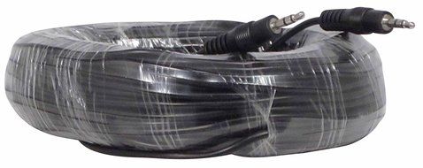 YCS Basics 50 Foot 3.5mm Male to Male Stereo Audio Cable Headphone / Phone / MP3 Cable- For Your Car AUX Port,... N7