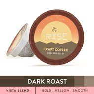 Specialty Grade Coffee For Keurig K-Cup Brewers: 72-Count Dark Roast Vista Blend. 1.0 and 2.0 Compatible. Premium... N7