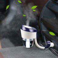 Topist Car Humidifier, Dual USB Charger Port Essential Oil Aroma Diffuser, Portable Ultrasonic Mini Cool Mist... N5