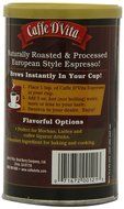 Caffe D'Vita Imported Instant Espresso, 3 Ounce Canister N3