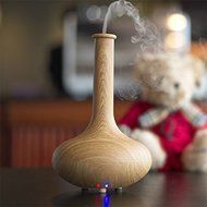Viment New Fashion Electric Aromatherapy Essential oil Aroma Ultrasonic Diffuser Cool Mist Humidifier Wood with... N3