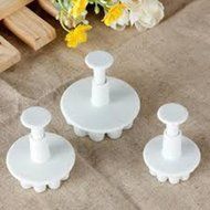 Cake &amp; Cookie Cutters 3Pcs Cake Sugarcraft Fondant Decorating Mold N4