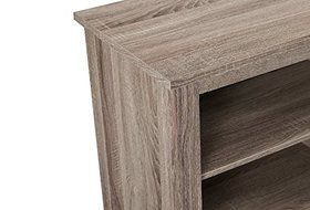 Tv Stand With Fireplace,For 60 Inch TV, With Doors,Ventless, Enclosed Storage, Adjustable Shelves, Color Driftwood N2