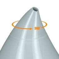 Crane USA TV209644 WHT Humidifier, 0.5 gallon N2