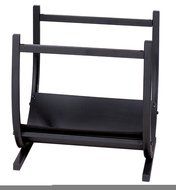 UniFlame Wrought Iron Log Rack, Black