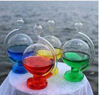 Express$ 1pcs Funny Storm Glass Barometer+Weather Forecast Bottle Rain or Shine Bottle N7