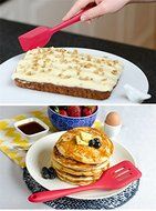 KITCHEN UTENSIL SET 5 IN 1 (Heat Resistant,Hygienic,Non Stick &amp; Durable- Perfect for cooking or Baking- Red Colur)