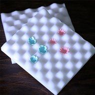 Pinovk 2Pcs Fondant Cake Tools Fondant Flower Shaping Sponge Pad Cake Molds For the Kitchen Baking Cake Decorating N4