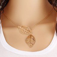 SyGyn(TM) New Fashion Vintage Big Leaf Pendant Necklace Clavicle Chain Women Nice Jewelry On Sale