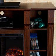 Kendall Electric Media Fireplace - Glazed Pine N13