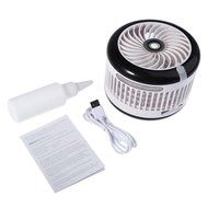 HJIAN Portable Mini Misting Fan Table Fans Humidifier Fan Portable Cooling Mist Fan Rechargeable Humidifier Personal... N2