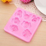 3D Cartoon Dogs Silicone Cake Mold Fondant Cake Decorating Tools.