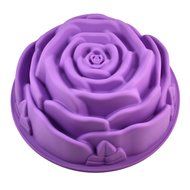 Allforhome(TM) Big Rose Silicone Cake Baking Mould Cake Pans Pizza Mold Bread Loaf Pan