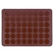 48-Hole Silicone Macaron Cake Mold Kit with Decorative Nozzle Transport Tools and Baking Mat Food-grade Kitchen... N5