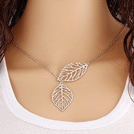 SyGyn(TM) New Fashion Vintage Big Leaf Pendant Necklace Clavicle Chain Women Nice Jewelry On Sale N2