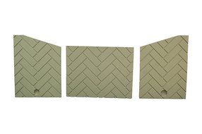 Sure Heat BC36FB Traditional Firebrick for the VFBC36B Firebox Insert, 36", Herringbone