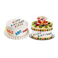 Lariy 36PCS/SET 3D 26 Letters Number 0-9 Cake Mold Silicone Non-Stick Words Cake Mold N4