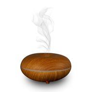 140ml Cool Mist Humidifier Ultrasonic Aroma Essential Oil Diffuser with 7 Cloor LED Lights for Office Home Room... N11