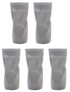 Gicos QS1328A/B Radiators Humidifier, White Ceramic, Crumpled Design (Pack of 5)